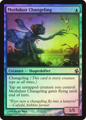 Mothdust Changeling (mor) / Foil