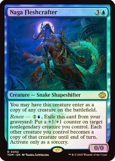 Naga Fleshcrafter (TDM) (52) / Foil