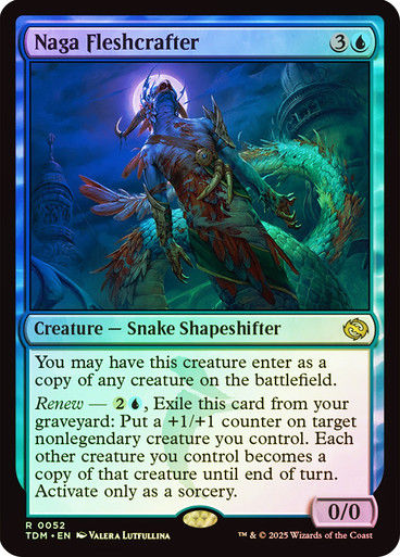 Naga Fleshcrafter (TDM) (52) / Foil