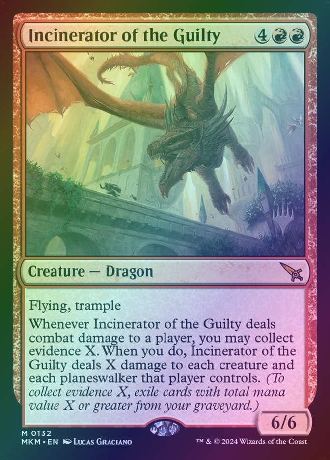 Incinerator of the Guilty (PMKM) (132p) / Foil