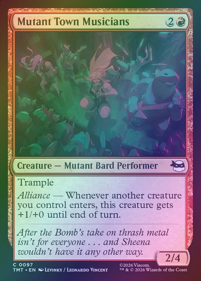 Mutant Town Musicians (TMT) (97) / Foil
