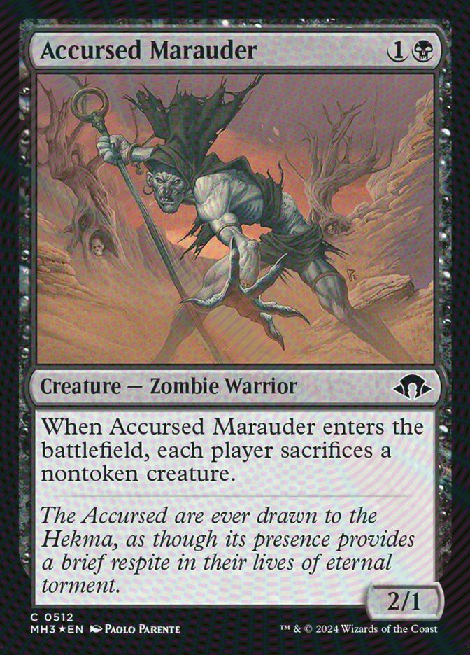 Accursed Marauder (MH3) (512) / Ripple Foil