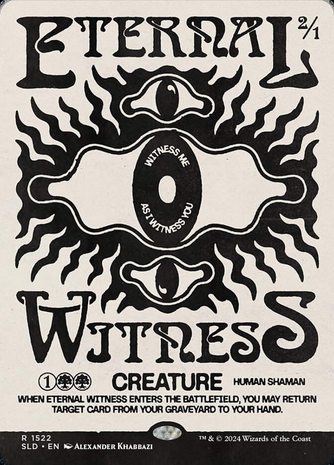 Eternal Witness (SLD) (1522) / Borderless
