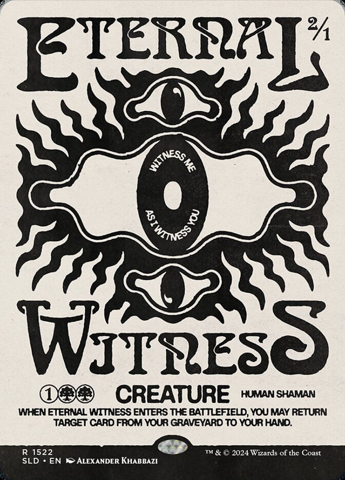 Eternal Witness (SLD) (1522) / Borderless