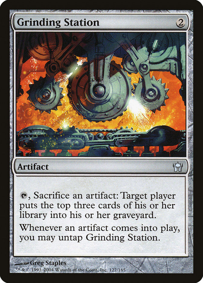 Grinding Station (5DN) (127) / Foil
