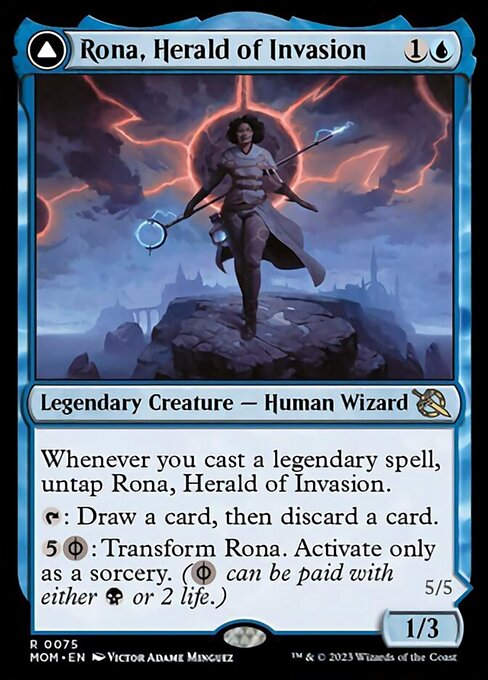 Rona, Herald of Invasion // Rona, Tolarian Obliterator (mom)