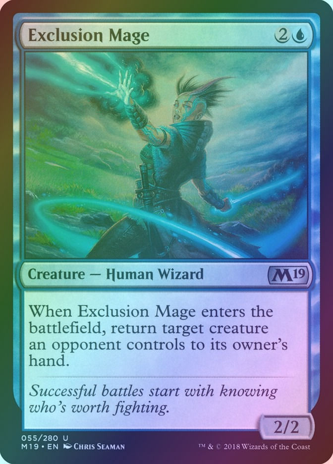 Exclusion Mage (M19) (55) / Foil