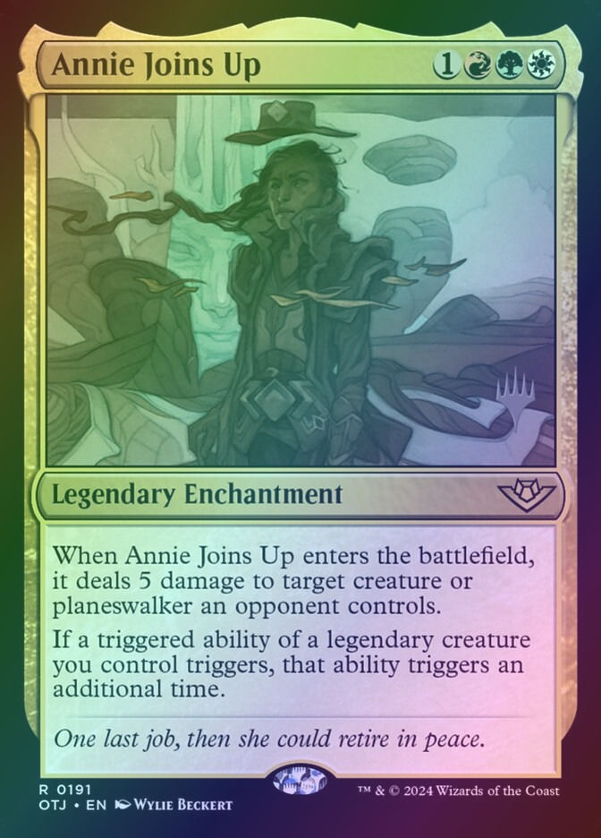 Annie Joins Up (POTJ) (191p) / Foil