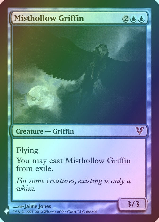 Misthollow Griffin (PLST) (AVR-68) / Foil