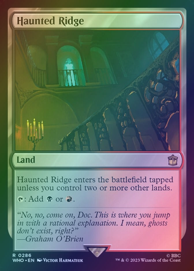 Haunted Ridge (WHO) (286) / Foil