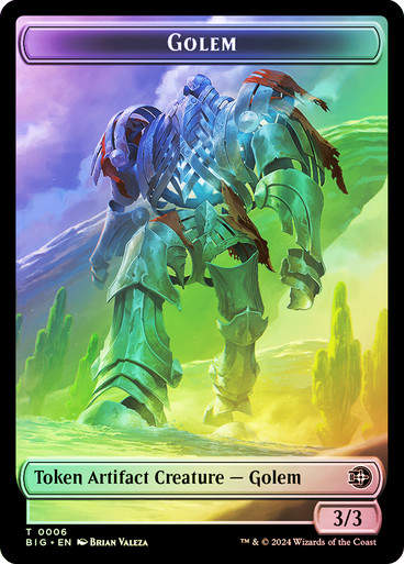 Golem // Mercenary (TBIG) / Foil