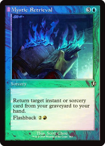 Mystic Retrieval (INR) (363) / Foil Retro
