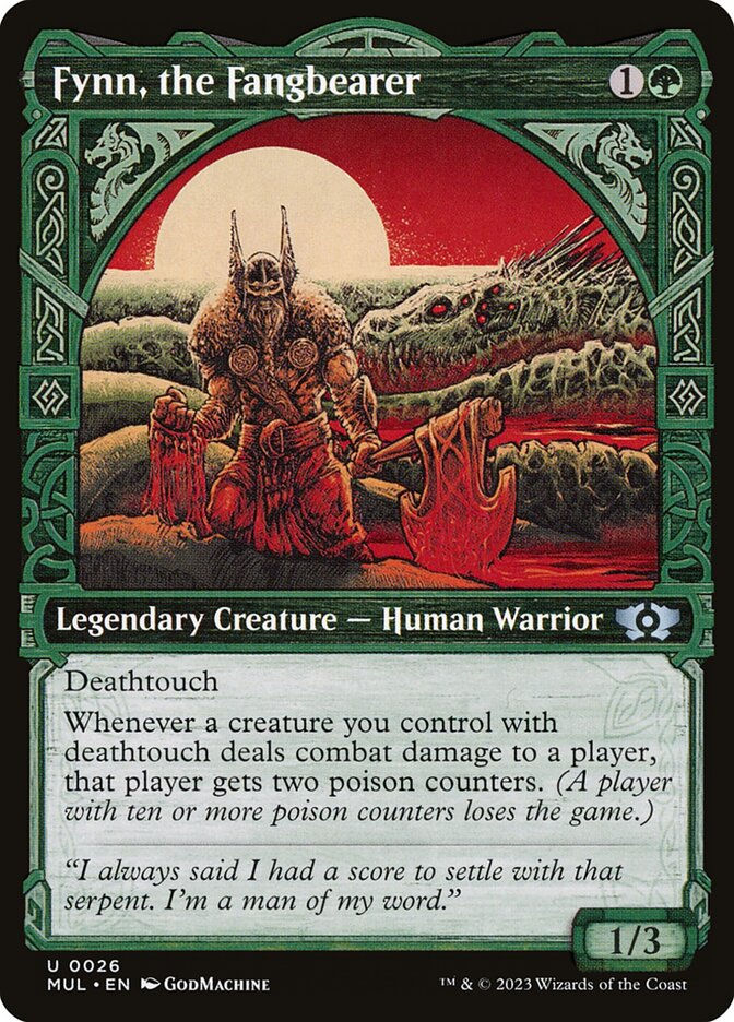 Fynn, the Fangbearer (MUL) (26) / Showcase