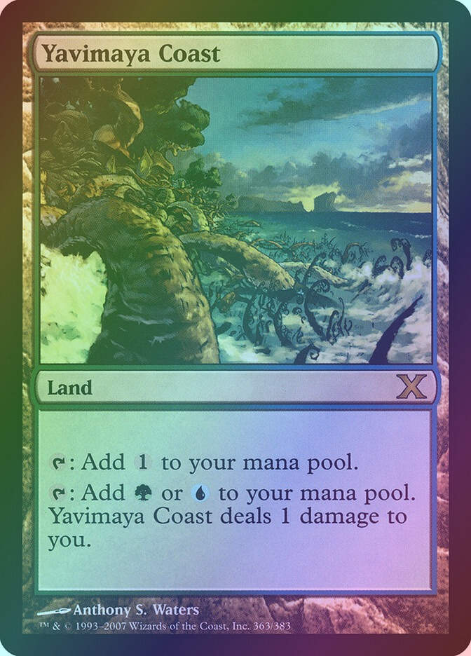 Yavimaya Coast (10E) (363) / Foil