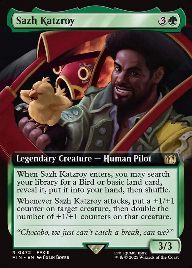 Sazh Katzroy (FIN) (472) / Extended Art