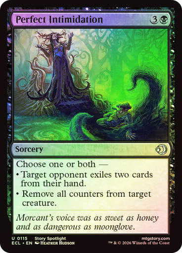 Perfect Intimidation (ECL) (115) / Foil