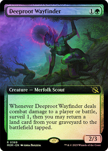 Deeproot Wayfinder (mom_369) / Extended Art / Foil