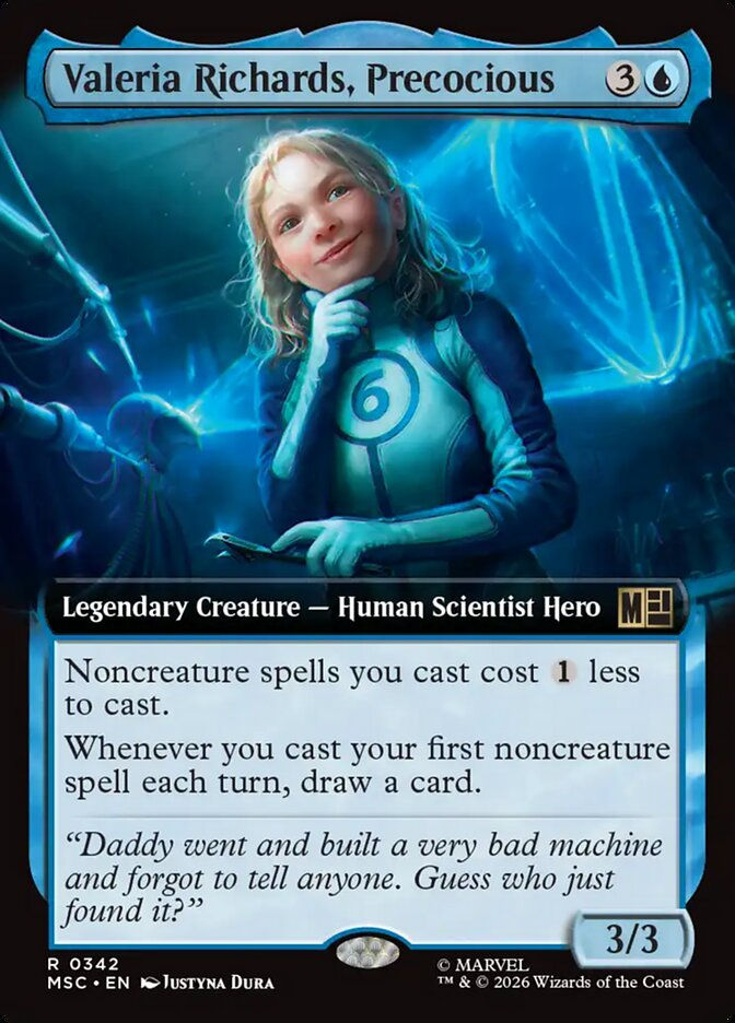 Valeria Richards, Precocious (MSC) (342) / Extended Art