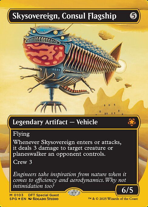 Skysovereign, Consul Flagship (SPG) (103) / First Line Foil / Borderless