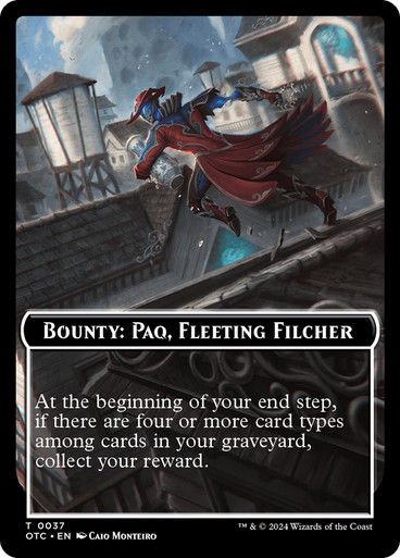 Bounty: Paq, Fleeting Filcher // Wanted! (totc) (37) — cara 1 de 2