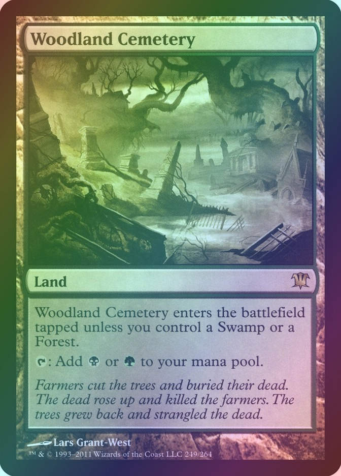 Woodland Cemetery (ISD) (249) / Foil