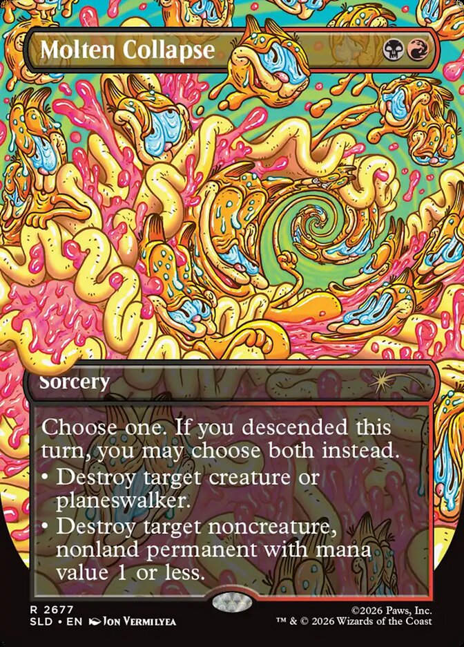 Molten Collapse (SLD) (2677) / Borderless