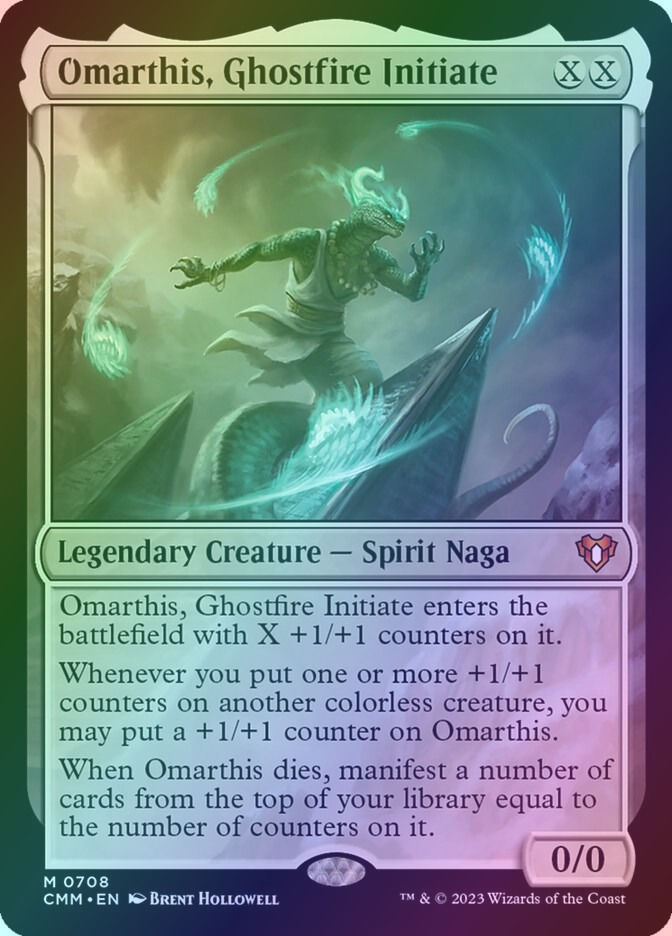 Omarthis, Ghostfire Initiate (CMM) (708) / Foil