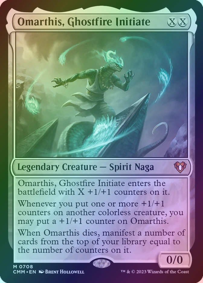 Omarthis, Ghostfire Initiate (CMM) (708) / Foil