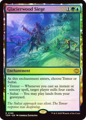 Glacierwood Siege (TDM) (189) / Foil