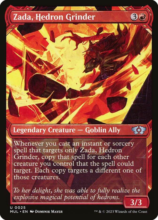 Zada, Hedron Grinder (MUL) (25) / Showcase
