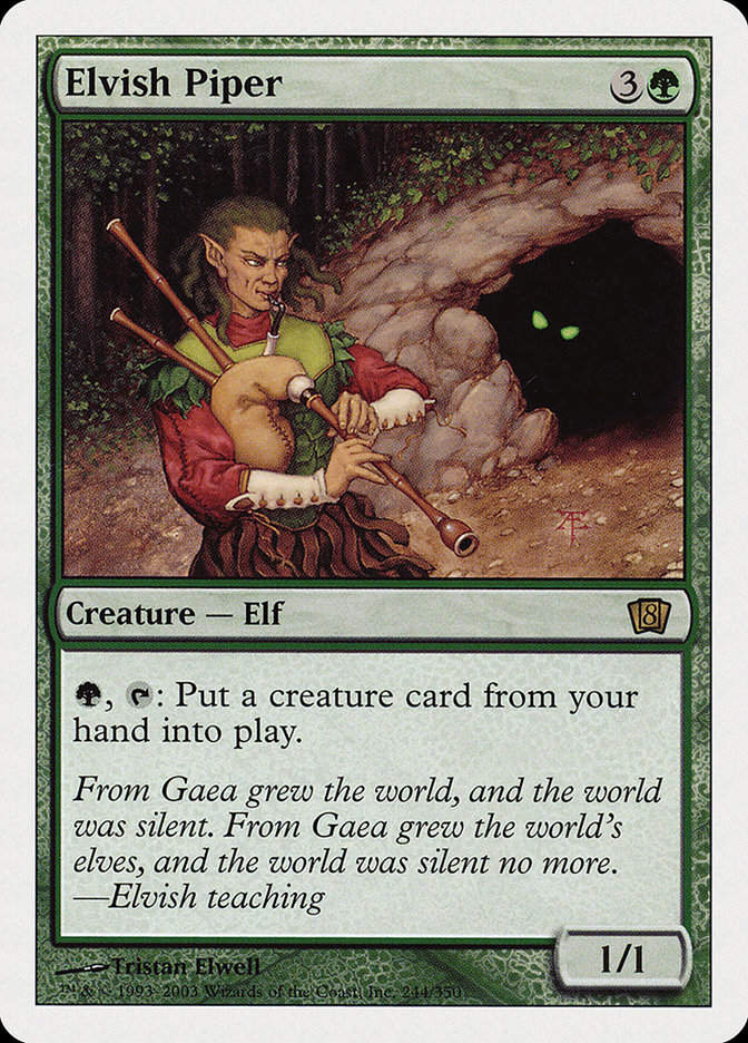 Elvish Piper (8ED) (244)
