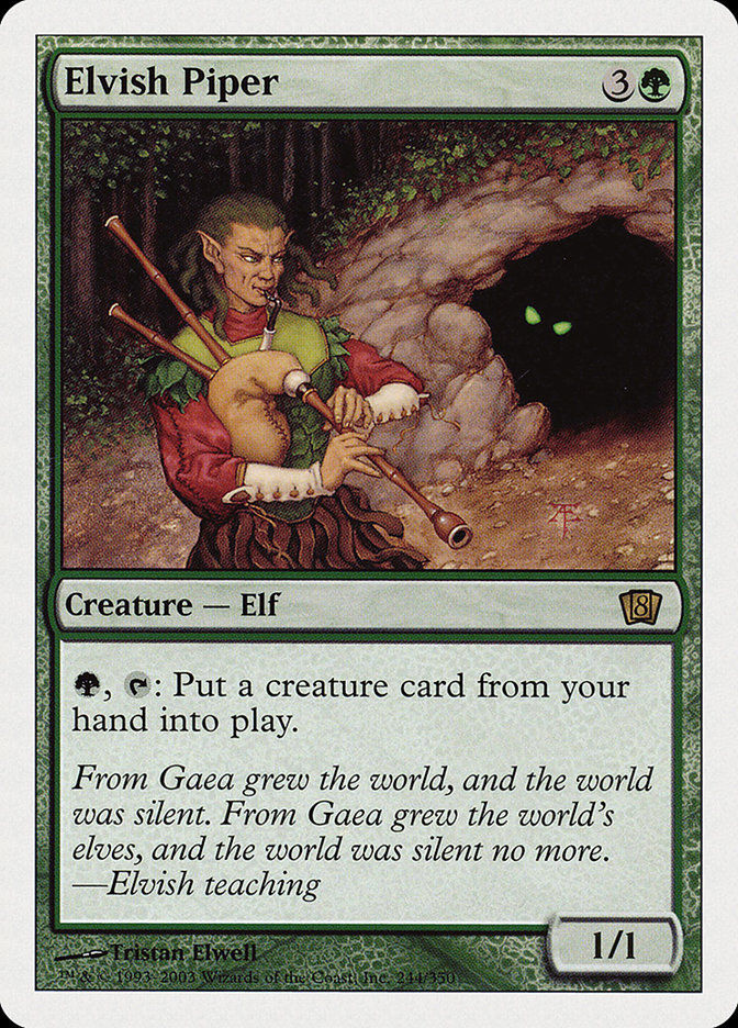 Elvish Piper (8ED) (244)