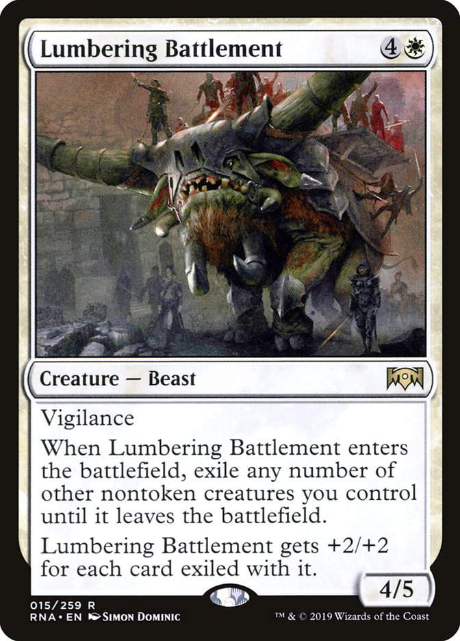 Lumbering Battlement (RNA) (15)