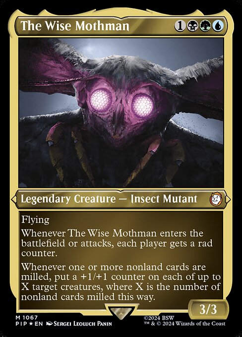 The Wise Mothman (pip) (1067) / Display Token
