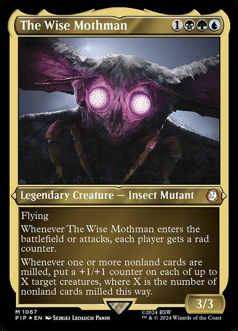 The Wise Mothman (pip) (1067) / Display Token