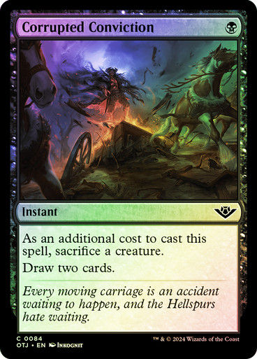 Corrupted Conviction (otj) (84) / Foil