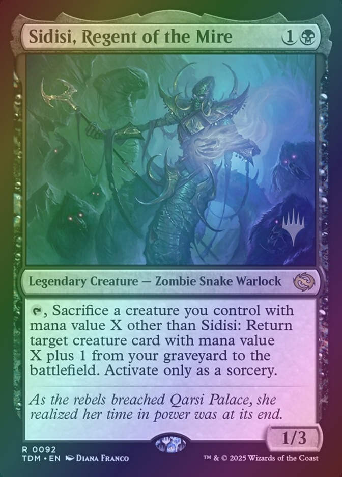 Sidisi, Regent of the Mire (PTDM) (92p) / Foil