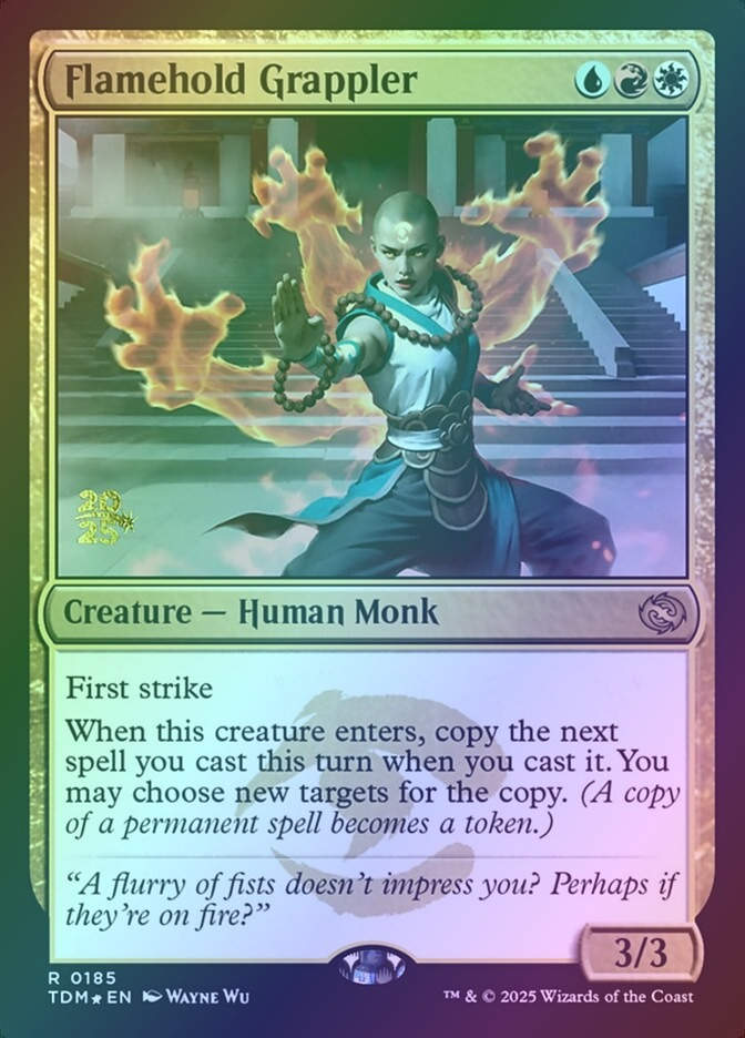 Flamehold Grappler (PTDM) (185s) / Foil