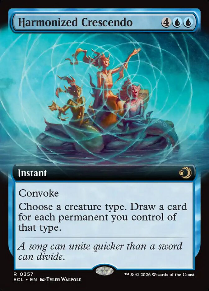 Harmonized Crescendo (ECL) (357) / Extended Art