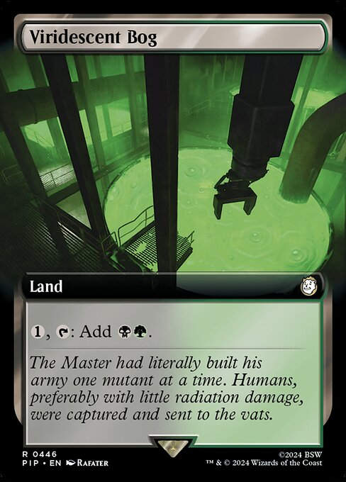 Viridescent Bog (pip) (446) / Extended Art