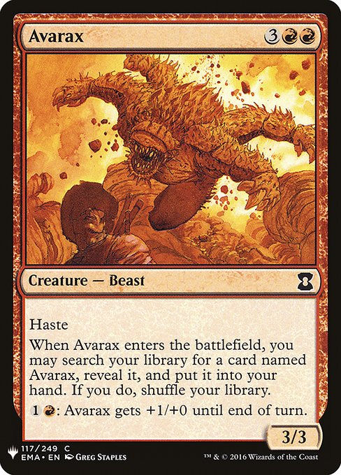 Avarax (PLST) (EMA-117)