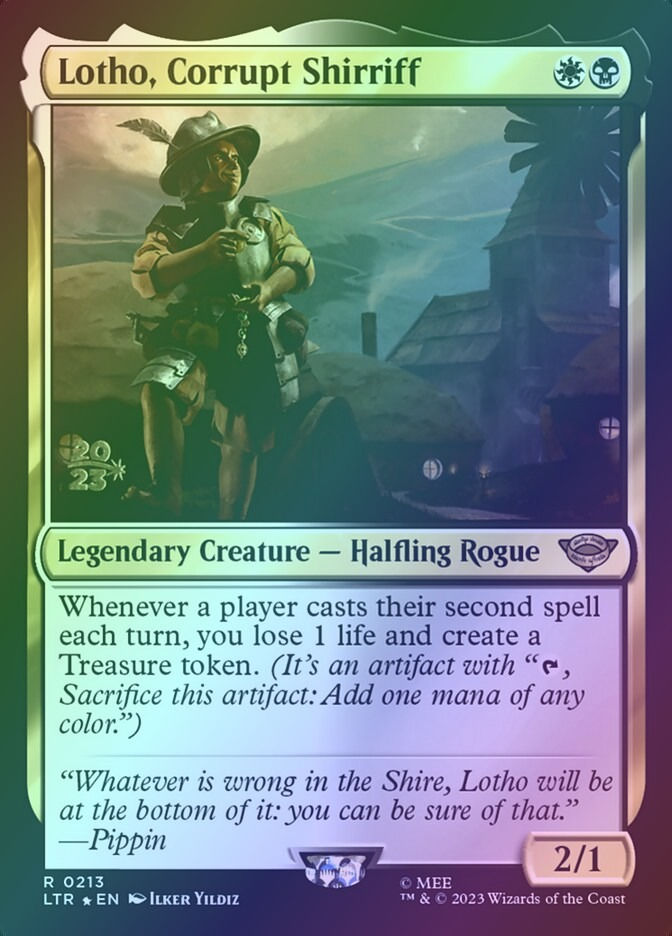 Lotho, Corrupt Shirriff (PLTR) (213s) / Foil