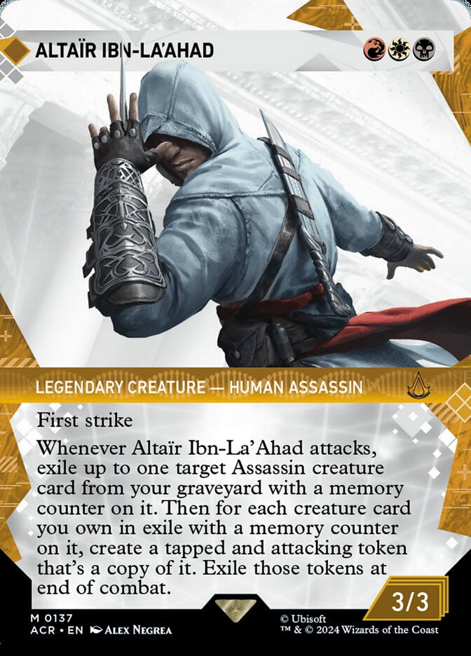 Altaïr Ibn-La'Ahad (ACR) (137) / Borderless / Showcase