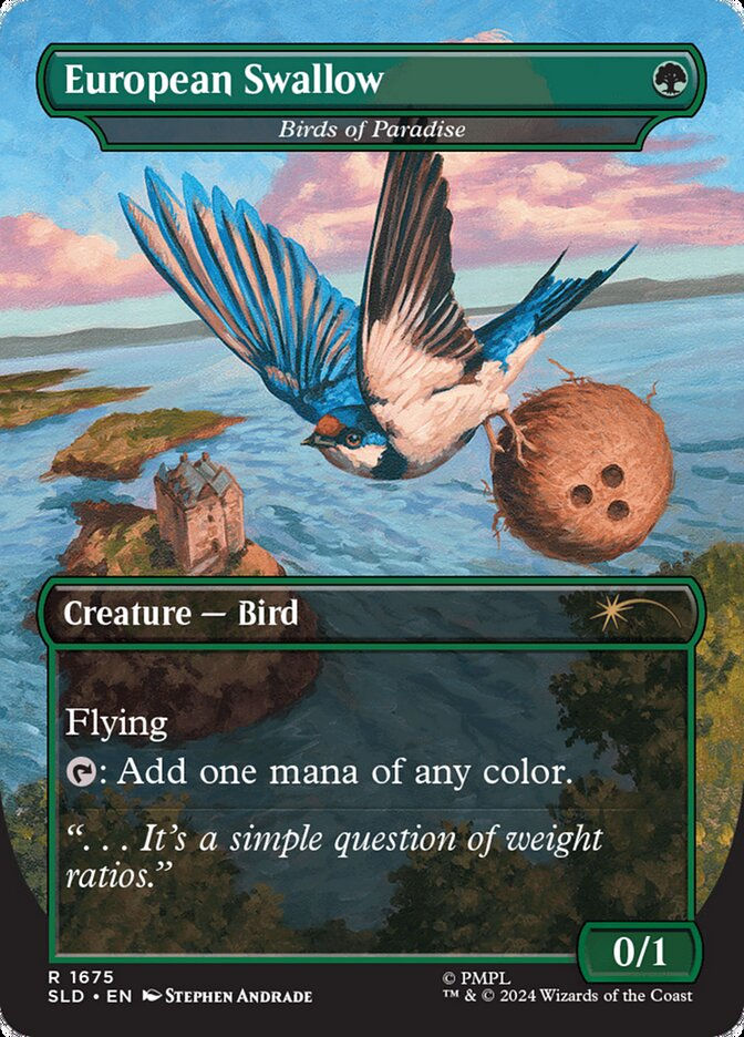 Birds of Paradise // Birds of Paradise (SLD) (1675) / Borderless — cara 2 de 2