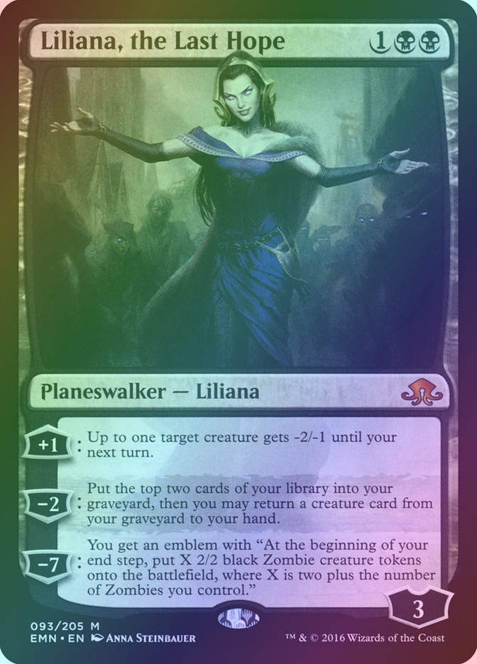 Liliana, the Last Hope (EMN) (93) / Foil