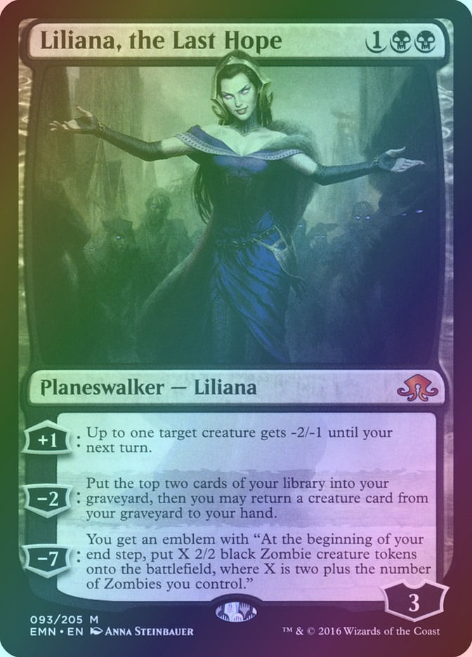 Liliana, the Last Hope (EMN) (93) / Foil