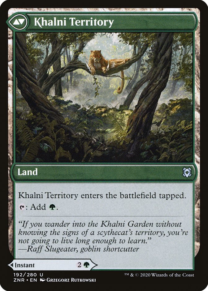 Khalni Ambush // Khalni Territory (ZNR) (192) — cara 2 de 2