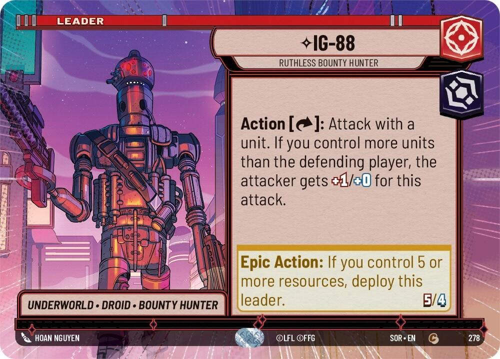 IG-88 - Ruthless Bounty Hunter (Hyperspace) (SOR_#278)