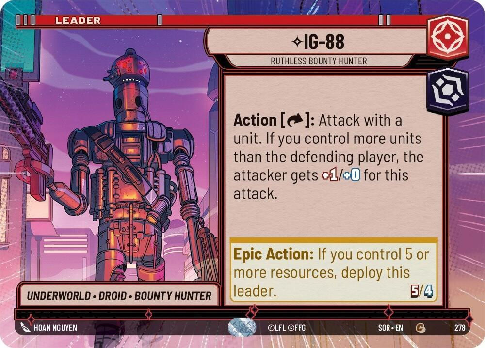 IG-88 - Ruthless Bounty Hunter (Hyperspace) (SOR_#278)