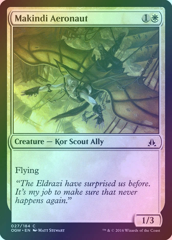 Makindi Aeronaut (OGW) (27) / Foil